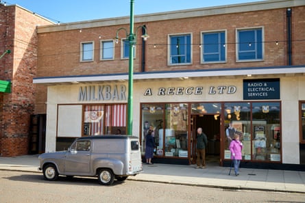 Not too nostalgic … a 1950s a electrical repair shop at Beamish.