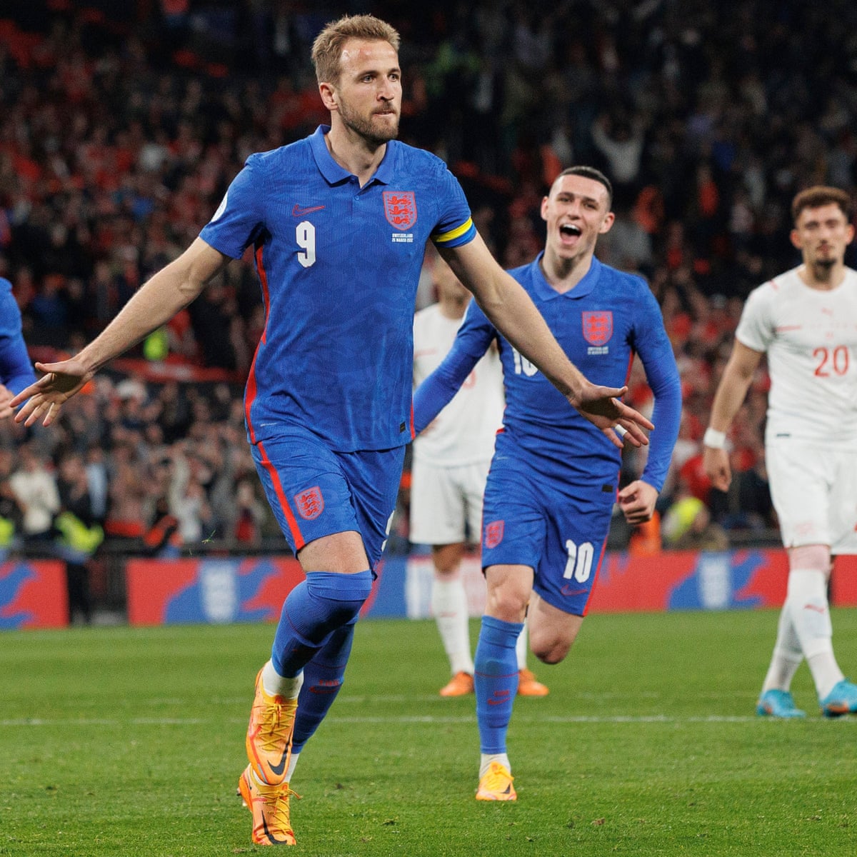 Harry Kane Penalty Secures England S Comeback Win Over Switzerland Friendlies The Guardian Harry Kane Penalty Secures England S Comeback Win Over Switzerland Friendlies The Guardian