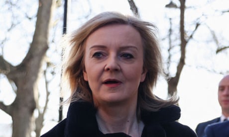 Truss said she believed Putin was ‘hell-bent’ on a full-scale invasion of Ukraine.