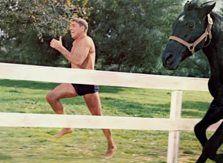 Burt Lancaster in The Swimmer.
