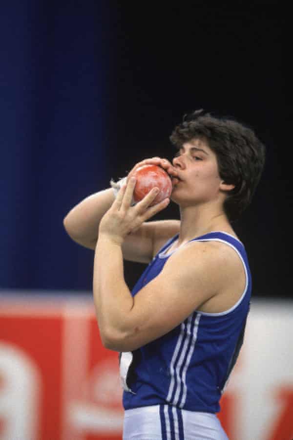 Shot putter Heidi Krieger suffered under the East German doping programme