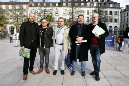 Alexandre Perez, Pascal Gelie, Laurent Lambert, Olivier Bunel and Alain Esquerre