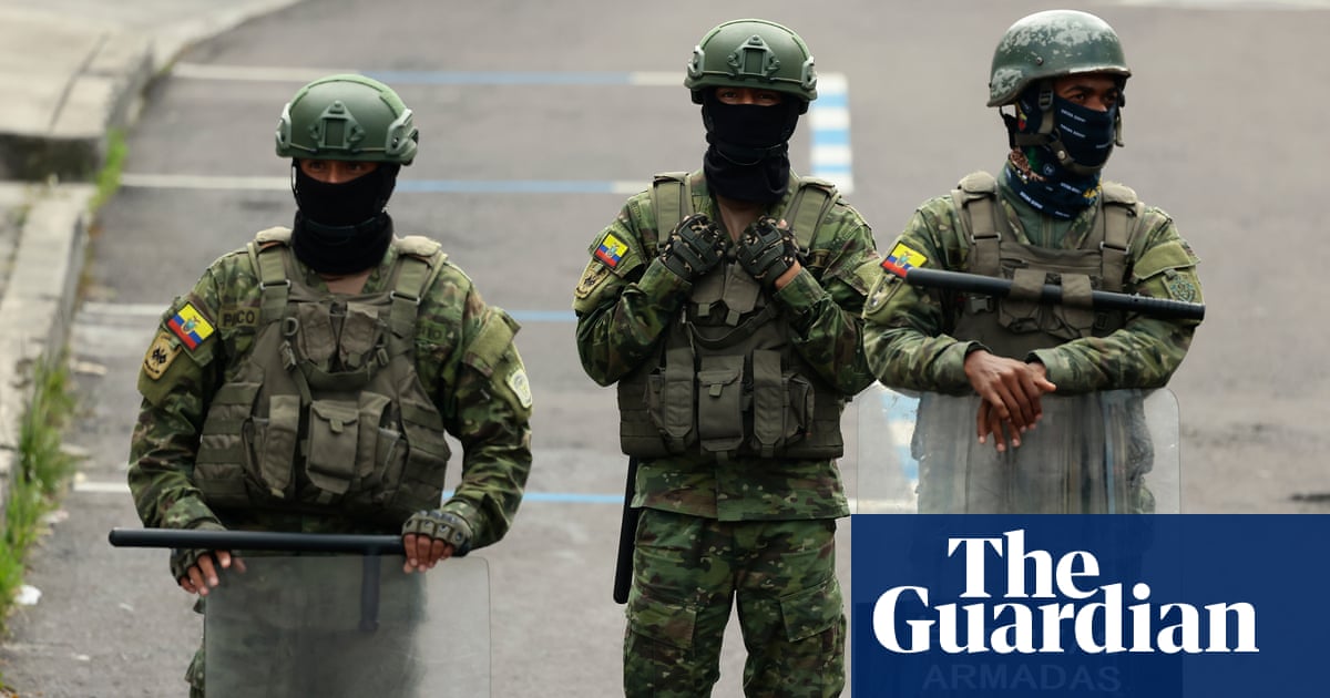 Ecuador 'at war' with drug gangs, says president as violence continues