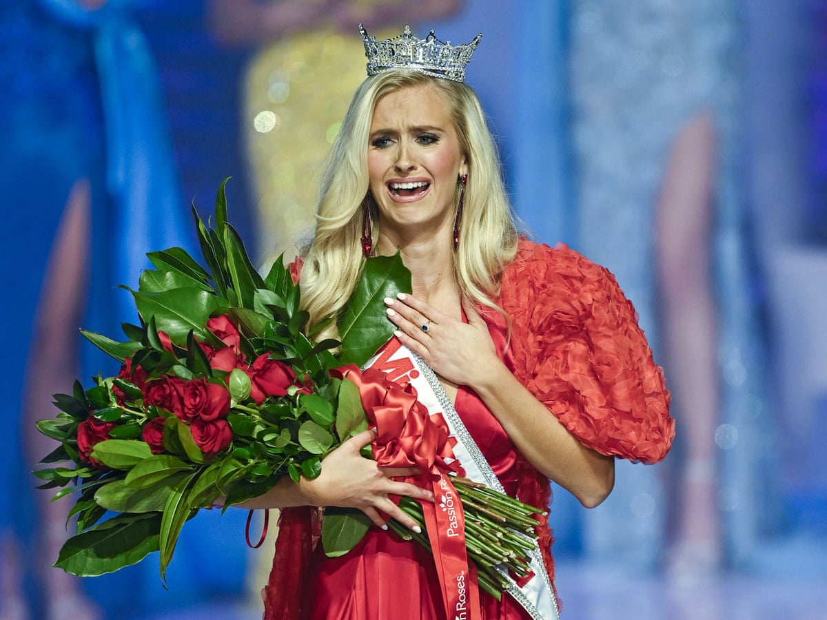 US air force officer Madison Marsh crowned Miss America 2024
