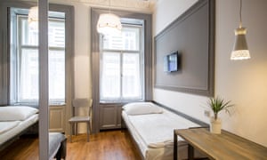 Miss Sophie’s Hotel, twin room, no. 1