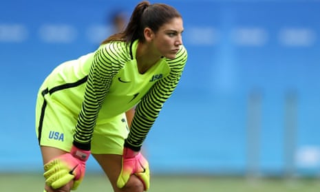 Hope Solo has sparked controversy throughout the Games. 