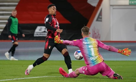 Danjuma lifts Bournemouth to second, Rotherham win after drone stops play