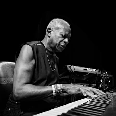 David Sancious performs at the Sellersville Theater in Pennsylvania on his Open Secret tour, May 2025.