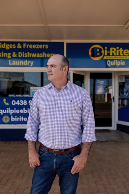 Quilpie’s mayor, Ben Hall