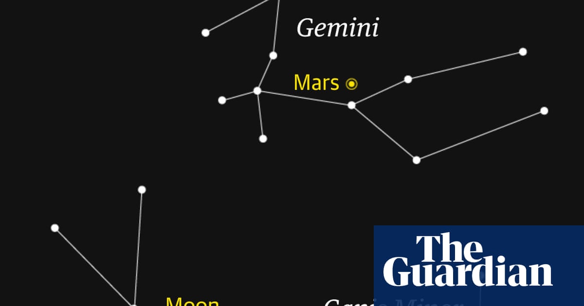 Starwatch: Waning crescent moon gets close to brilliant beacon of Jupiter