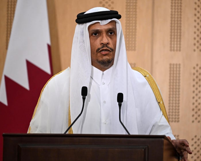 Israeli airstrikes ‘killed any hope’ for hostages in Gaza, says Qatari prime minister