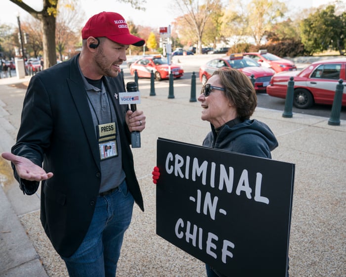 Rightwing influencer accompanied Ice agents during raids in Chicago