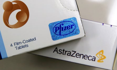 Pfizer and AstraZeneca products