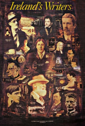 Ireland’s Writers tea towel