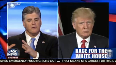 Hannity and Trump.