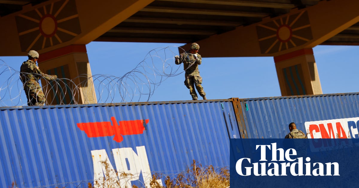 Texas national guard soldier shoots and wounds migrant at Mexico border