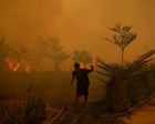 Indonesia wildfire fuelled by El Niño razes almost 300 homes