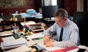 Ximo Puig in his office