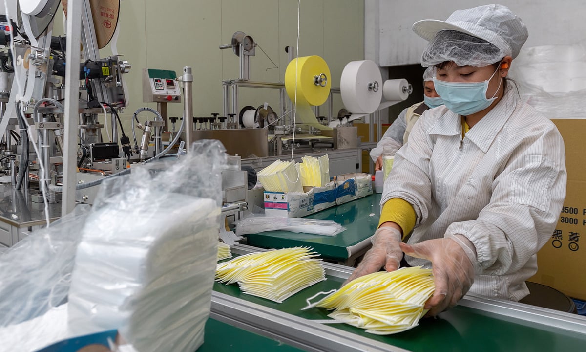 Who Warns Of Global Shortage Of Face Masks And Protective Suits Coronavirus Outbreak The Guardian