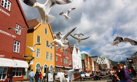 Bryggen, with its historic waterfront buildings, is a tourist draw.