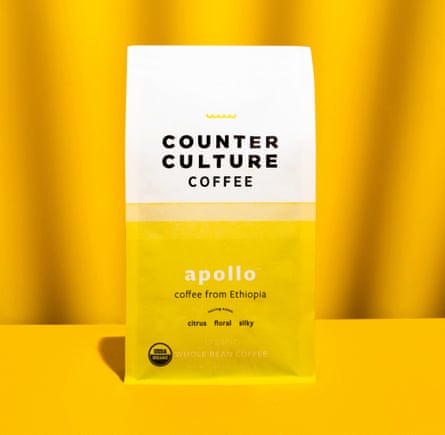 A bag of Counter Culture coffee Apollo blend