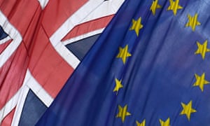 british and eu flags