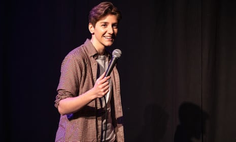 Sarah Keyworth: My Eyes Are Up Here review – top surgery becomes a family affair | Comedy
