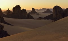 VARIOUS<br>Mandatory Credit: Photo by REX Shutterstock (4945810a) Africa, Algeria, Sahara, Tassili N'Ajjer National Park, Sunset over Timghas VARIOUS 
