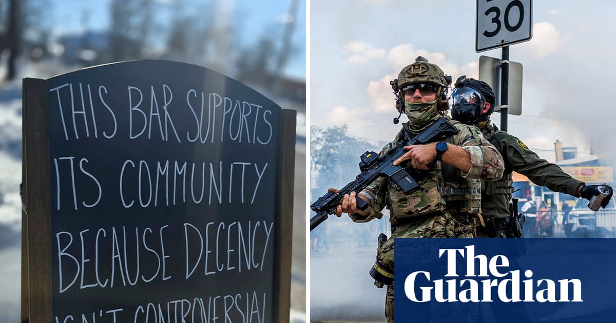 US restaurants targeted for opposing ICE: ‘I refuse to cook for fascists’ | ICE (US Immigration and Customs Enforcement) US restaurants targeted for opposing ICE: ‘I refuse to cook for fascists’ | ICE (US Immigration and Customs Enforcement)