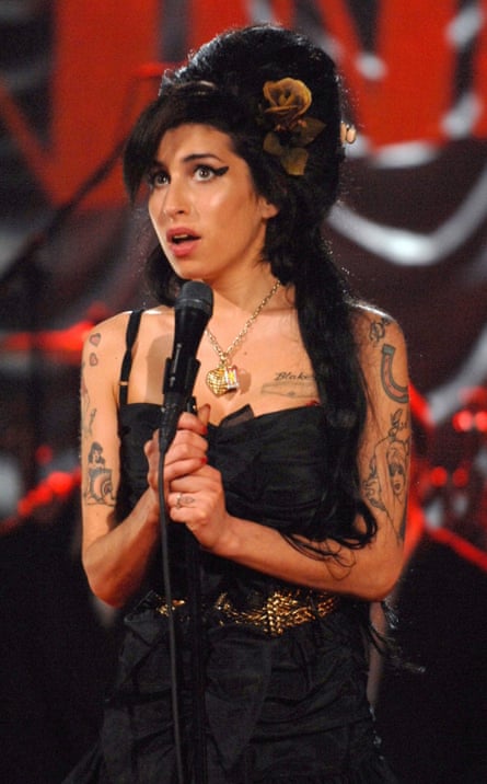 Amy Winehouse Grammy performance, Riverside Studios, London, Britain - 10 Feb 2008