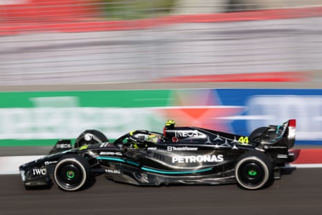 Lewis Hamilton-nya Mercedes.