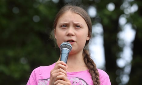 Greta Thunberg turned Andrew Bolt’s words back on him to say she was ‘deeply disturbed’ by the ‘hate and conspiracy campaigns’ run by climate science deniers