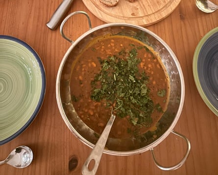 Bapa’s Beans with Sonia’s husband James’s Homemade Sourdough