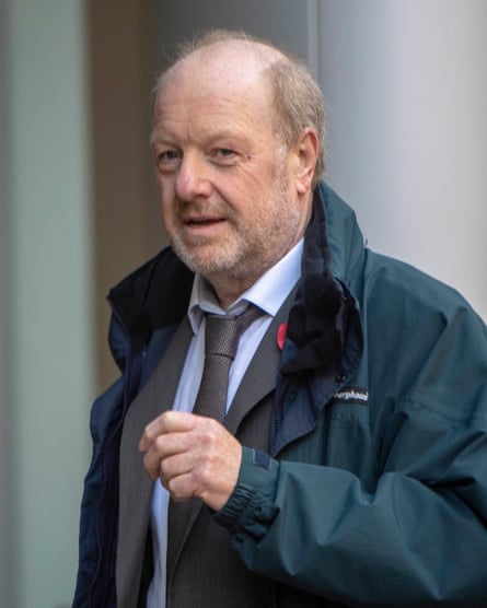 Alan Bates, the former postmaster who has fought for justice for victims of the Post Office scandal