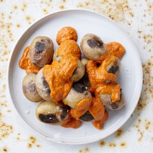 Rosie Reynolds’ Canarian potatoes with smoky mojo sauce.