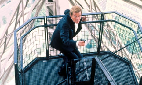 Roger Moore in A View to a Kill – the pinnacle of Moore and therefore the pinnacle of Bond.