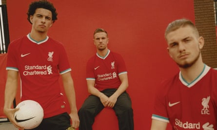 Liverpool’s new 2020-21 home kit as designed by Nike