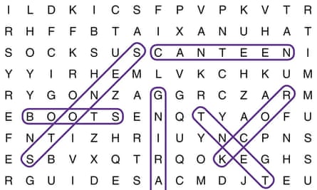 ‘Nerdy’ word searches by Brain Games.