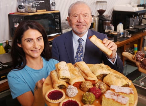 ‘I can name five winners who are now millionaires’ … Alan Sugar and 2019 winner Carina Lepore in The Apprentice.