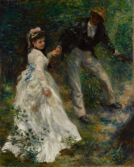 The Promenade, 1870, by Pierre-Auguste Renoir.