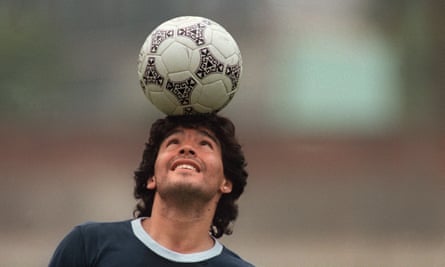 Diego Maradona in 1986.
