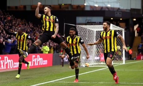 Andre Gray gives Watford victory over Marco Silva’s struggling Everton