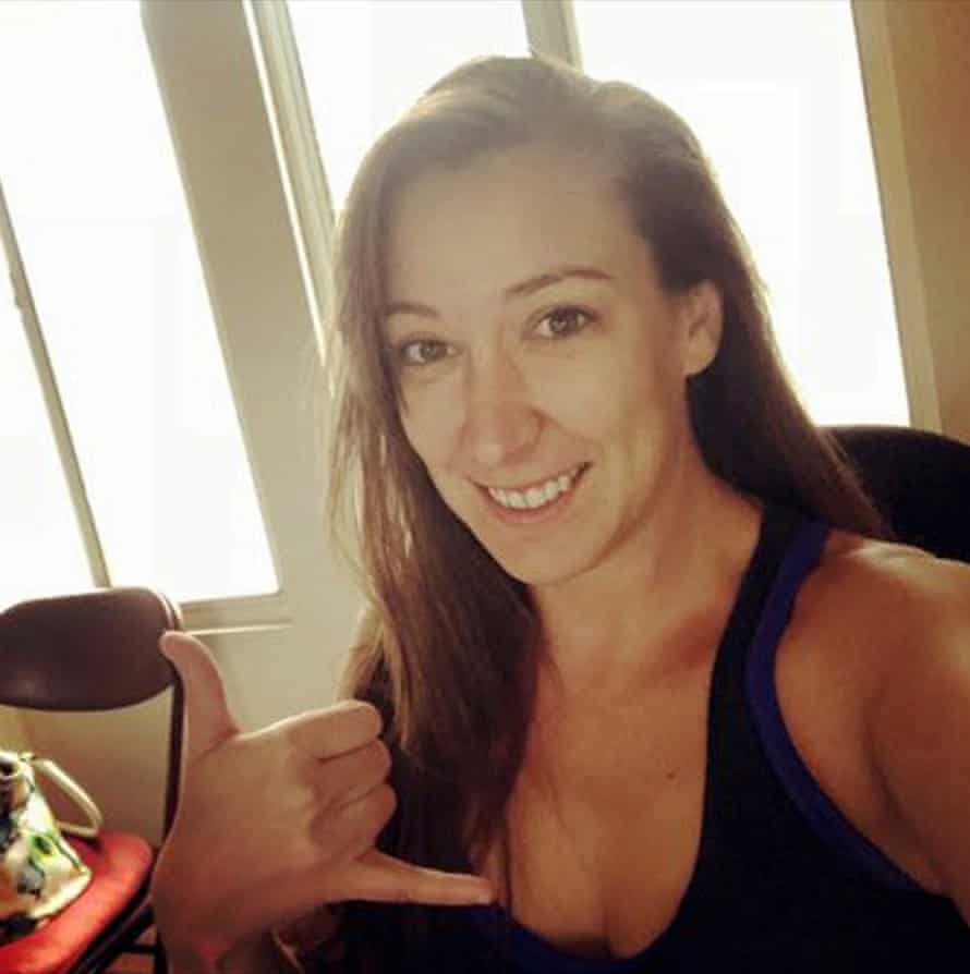 Ashli Babbitt, a woman who was shot by Capitol police after storming the building with Trump supporters.