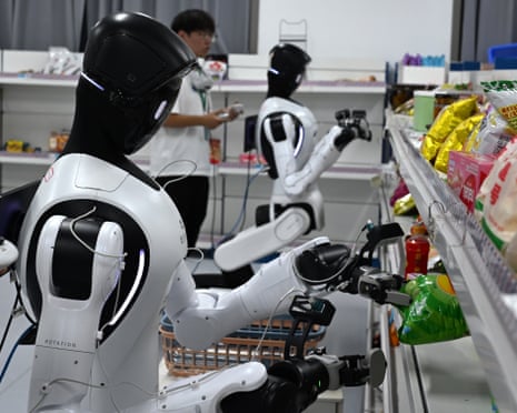 Humanoid Robots Practice Skills In Jiaxing