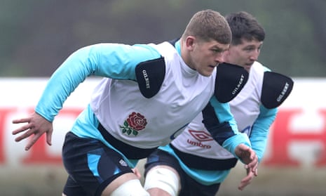 Jack Willis trains with England training at Pennyhill Park in Bagshot
