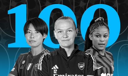 Trilha dia 1 das 100 melhores jogadoras de futebol de 2024