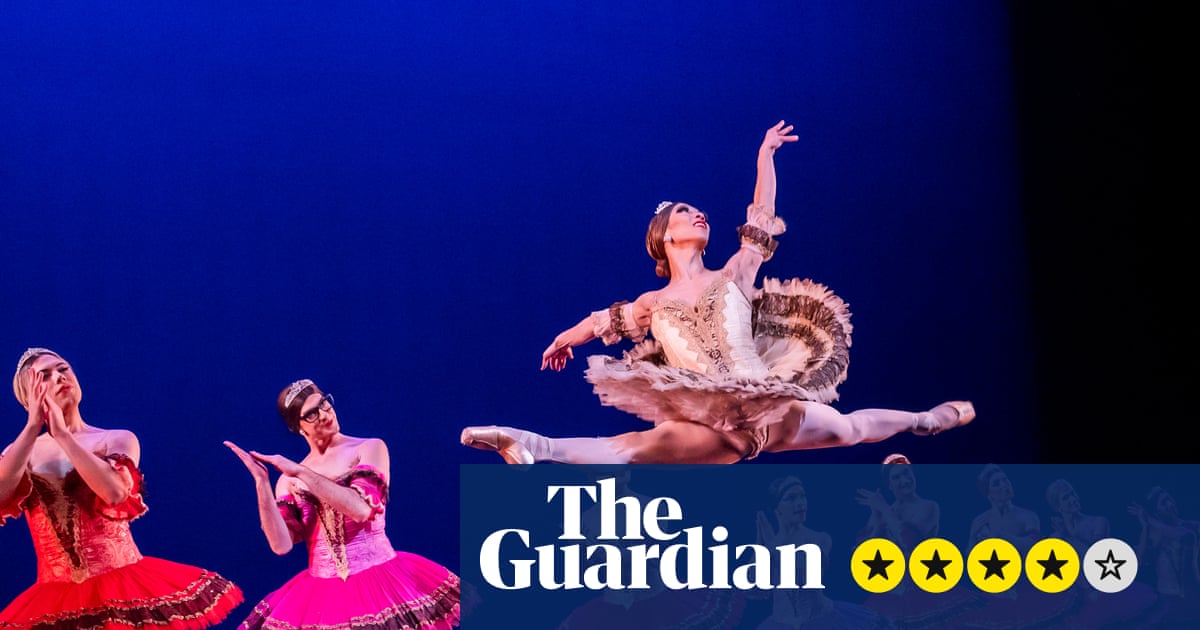 Les Ballets Trockadero de Monte Carlo review – slapstick ballet troupe is always on pointe