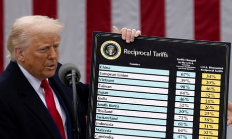 FILE PHOTO: U.S. President Trump delivers remarks on tariffs, at the White House<br>FILE PHOTO: U.S. President Donald Trump delivers remarks on tariffs in the Rose Garden at the White House in Washington, D.C., U.S., April 2, 2025. REUTERS/Carlos Barria/File Photo