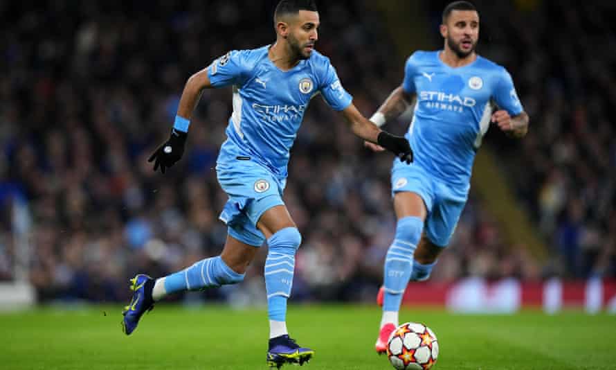 Riyad Mahrez was fantastic on the ball against PSG