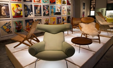 Design Museum, interior, 20th century design and crafts exhibition